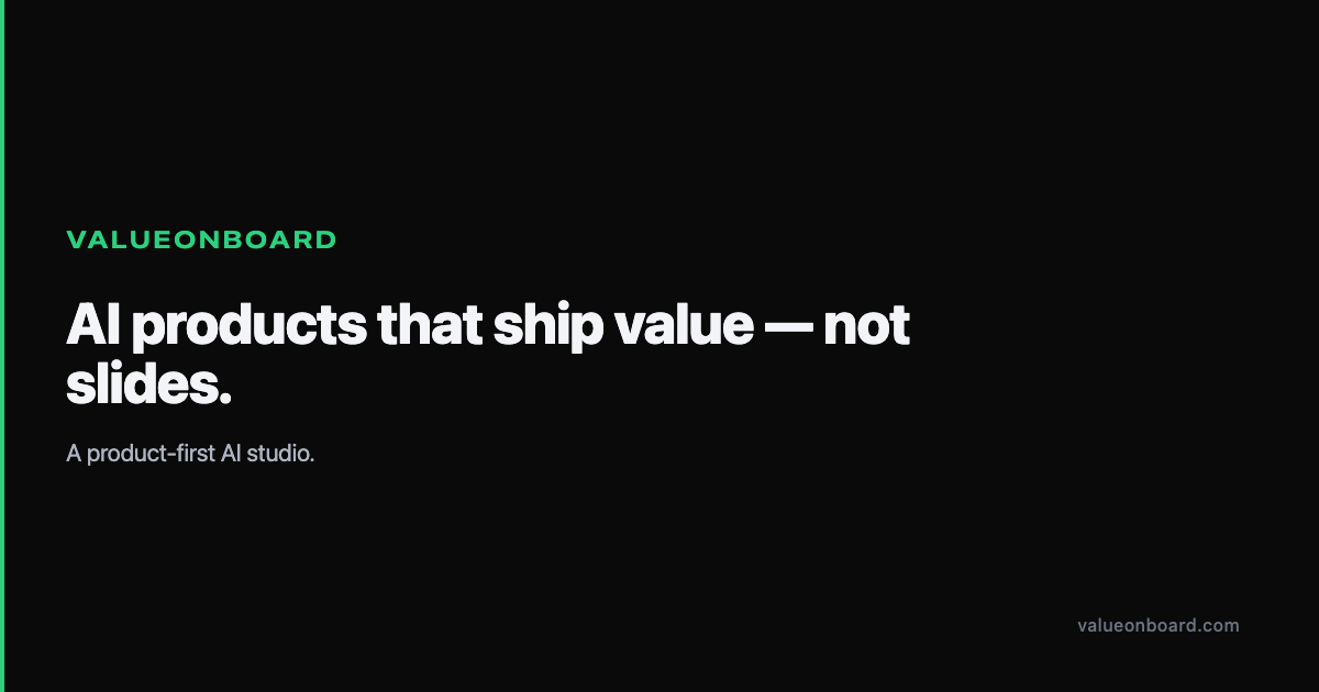 Value on Board